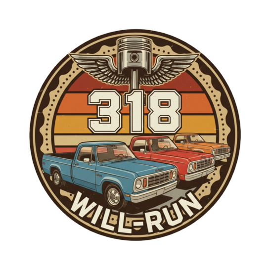 (2) Dodge Trucks 3" round